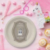 ノックとドアが開く – 紙プレート ペーパープレート (パーティー)