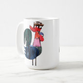 ノックのノックのマグ(両面) コーヒーマグカップ (正面左)