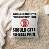 ノックのノックの冗談鐘無し クッション (ブランケット)