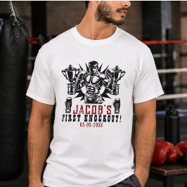 ノックアウトボクシング 誕生日パーティー Tシャツ