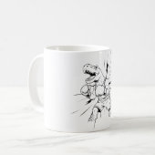 ノックアウトレックス コーヒーマグカップ (正面左)