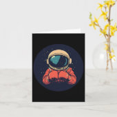 ノックアウト宇宙アドベンチャーとボクシングアストロナウ カード (黄色い花)