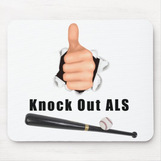 ノックアウトALSマウスパッド マウスパッド (正面)