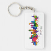 ノックスビルテネシーのスカイライン キーホルダー (正面)