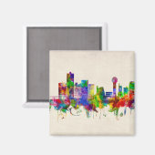 ノックスビルテネシーのスカイライン マグネット (正面/裏面)