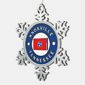 ノックスビルテネシー スノーフレークピューターオーナメント (右)