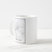 ノックスビル地図 コーヒーマグカップ (正面左)