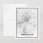 ノックスビル地図 シーズンポストカード (正面/裏面)