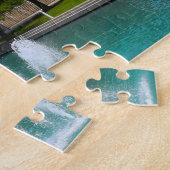 ノックスビル・テネシー。クリスマスの挨拶 ジグソーパズル (側面)