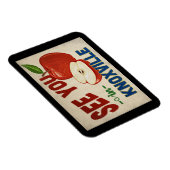 ノックスヴィルテネシーApple – ヴィンテージ旅行 マグネット (右側)