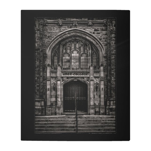ノックス・カレッジ入場No 1 縁ど with  メタルプリント (正面)