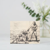 ノックダウン – ジョージ・ベローズ – c1917 ポストカード (スタンド正面)