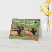 ノックノックホリデー - カード (黄色い花)