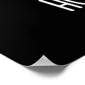 ノックノックホーおもしろいムフクロプンダークBG ポスター (角)