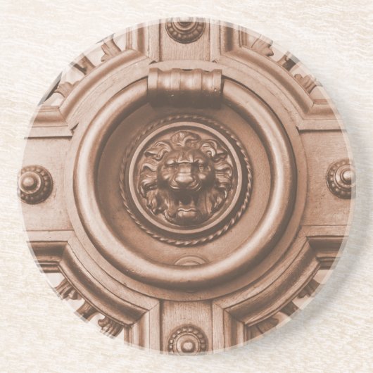 ノックノック – バルセロナオールドクォータードアノッカー コースター (正面)