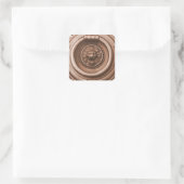 ノックノック – バルセロナオールドクォータードアノッカー スクエアシール (バッグ)