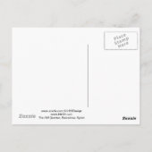 ノックノック – ライオンドアノッカー葉書 ポストカード (裏面)