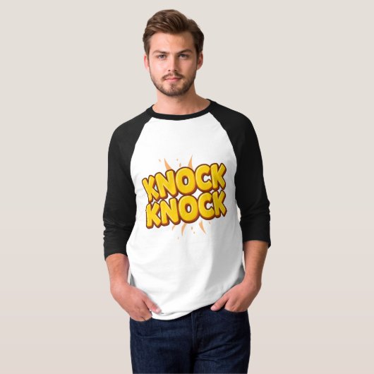 ノックノック Tシャツ (正面フル)