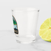 ノックマウンテンズナショナルパークオーストリアヴィンテージ ショットグラス (右)