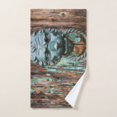 ノック天国のドア バスタオルセット (ハンドタオル)