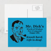 ノック懸命 ポストカード (正面/裏面)