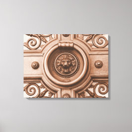 ノック… キャンバスプリント