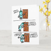 ノック・ニードル・リトル・キャピタル？ カード (黄色い花)