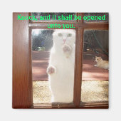 ノック、ノック。 マグネット (正面)