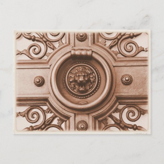 ノック…ポストカード ポストカード (正面)