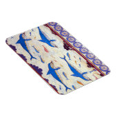 ノッソスのミノア宮から来たドルフィンフレスコ マグネット (右側)