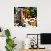 ノッソス・ポスターのミノア宮殿 ポスター (ホームオフィス)