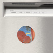 ノッソス・レッド・ブルのミノア宮殿 マグネット (インサイチュ (食洗機))