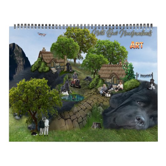 ノッタベアアートカレンダー カレンダー (カバー)