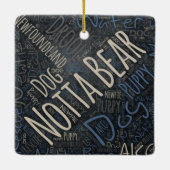 ノッタベアセラミックオーナメント セラミックオーナメント (裏面)