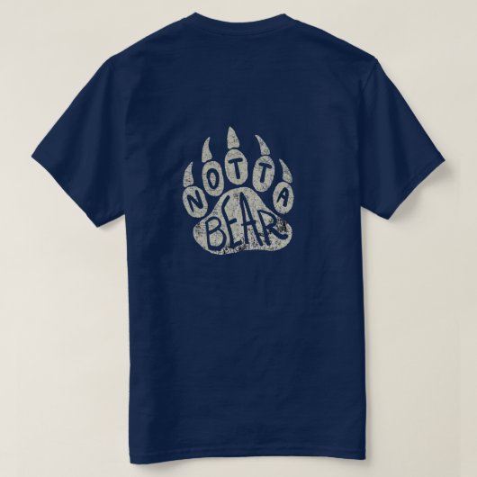 ノッタベアパウロゴマーク Tシャツ (デザイン裏面)