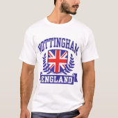 ノッチンガムイングランド Tシャツ (正面)
