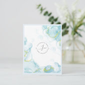 ノッチンガムウォーターカラービジネスサンキューカード サンキューカード (スタンド正面)