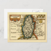 ノッチンガムシャーカウンティイングランド古古古美術館地図 ポストカード (正面/裏面)
