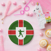 ノッチンガムシャー州旗紙プレート ペーパープレート (パーティー)