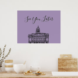 ノッチンガムフローラトーンスケッチ ポスター