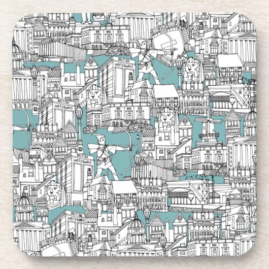 ノッチンガムブルー コースター (正面)