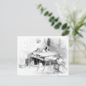 ノッチンガムレースメーカーでの一日 ポストカード (スタンド正面)