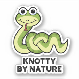 ノッティバイ自然おもしろいスネークパン シール