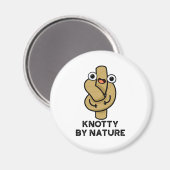 ノッティバイ自然おもしろいノットパン マグネット (正面/裏面)