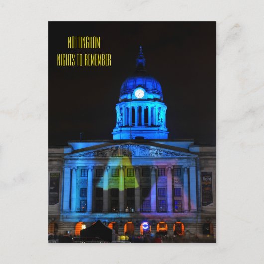 ノッティンガム ポストカード (正面)