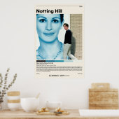 ノッティングヒルロジャーミシェルミニマリストムービーヴィンタ ポスター (キッチン)