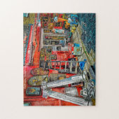 ノッティング・ヒル・ロンドンジグソーパズル ジグソーパズル (縦)