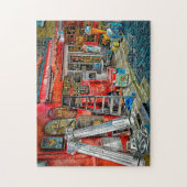 ノッティング・ヒル・ロンドン ジグソーパズル (縦)