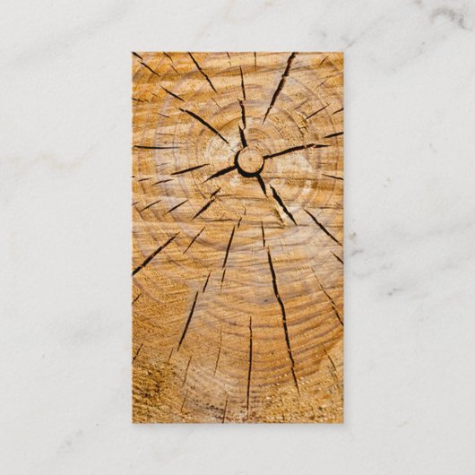 ノッティ・ウッド・スライス・オブ・ライフ 名刺 (正面)