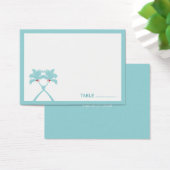 ノッテッドパームツリーズハートビーチ結婚式座席表 (デスク)